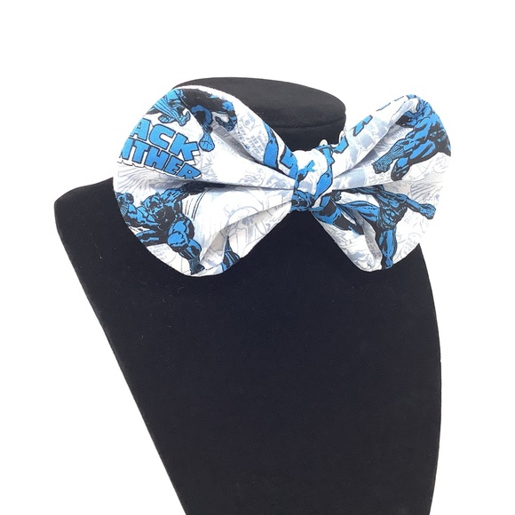 Black Panther Handcrafted Bow Tie - 02 - Comic Book Collection - Picture 7 of 7